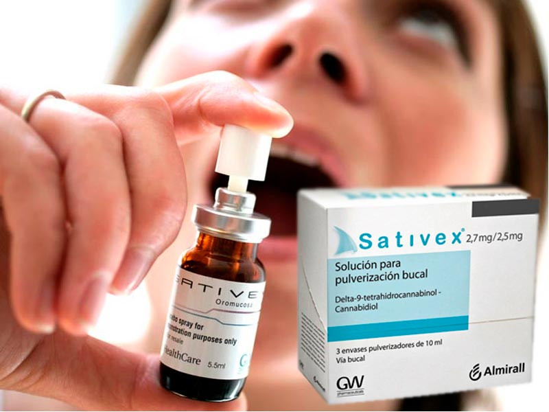 Спрей из марихуаны Sativex Sativex - спрей из конопли