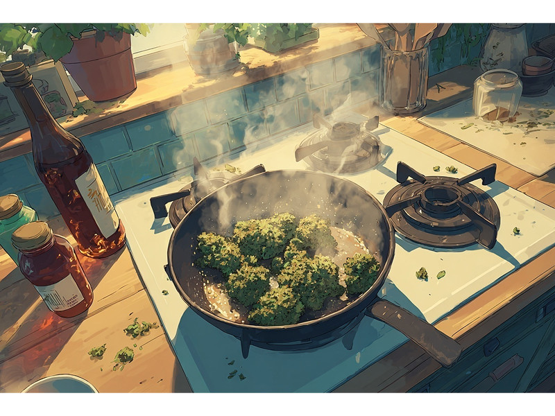 Каша из конопли