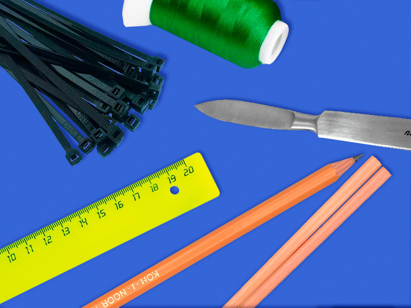 Инструменты для расщепления конопли Нож, скобы и палочки - необходимые инструменты для расщепления конопли