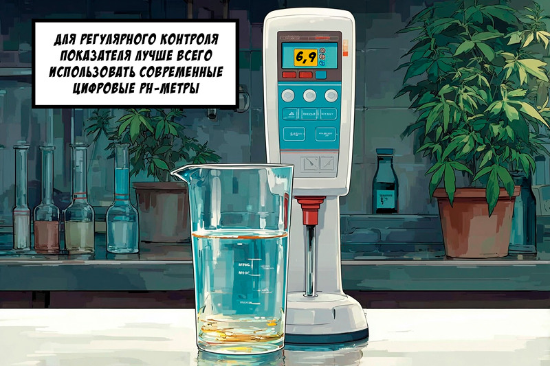 Как контролировать уровень кислотности?